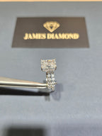 Radiant rings / Center diamond 3-4-5 carats . F/ VS+ Clarity / Diamond on side ( 1.5 carats)