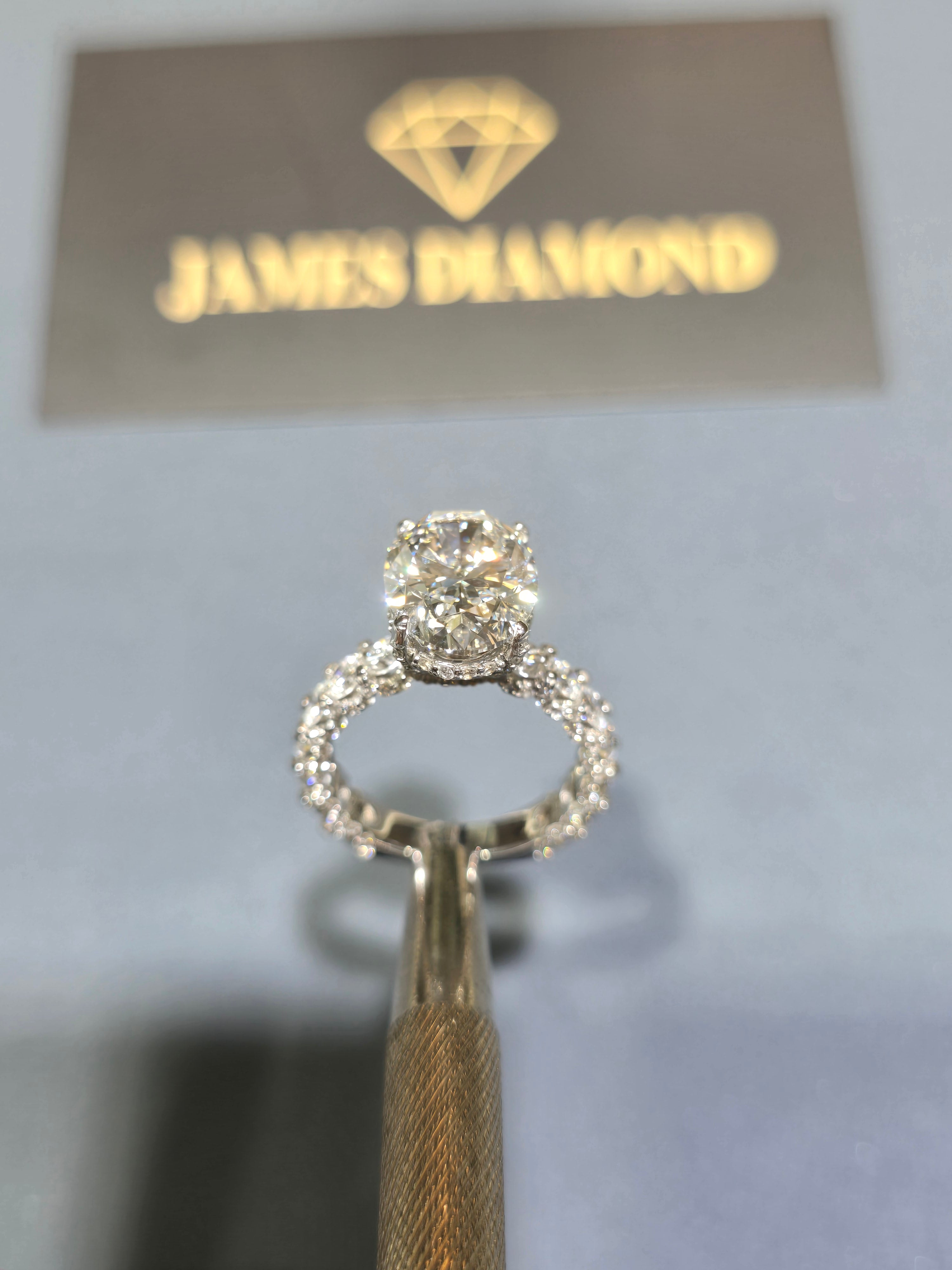 Oval Rings 💍 | It Real / Labgrown Diamond | F Color | VS+ Clarity | IGI Certified | 14K Gold