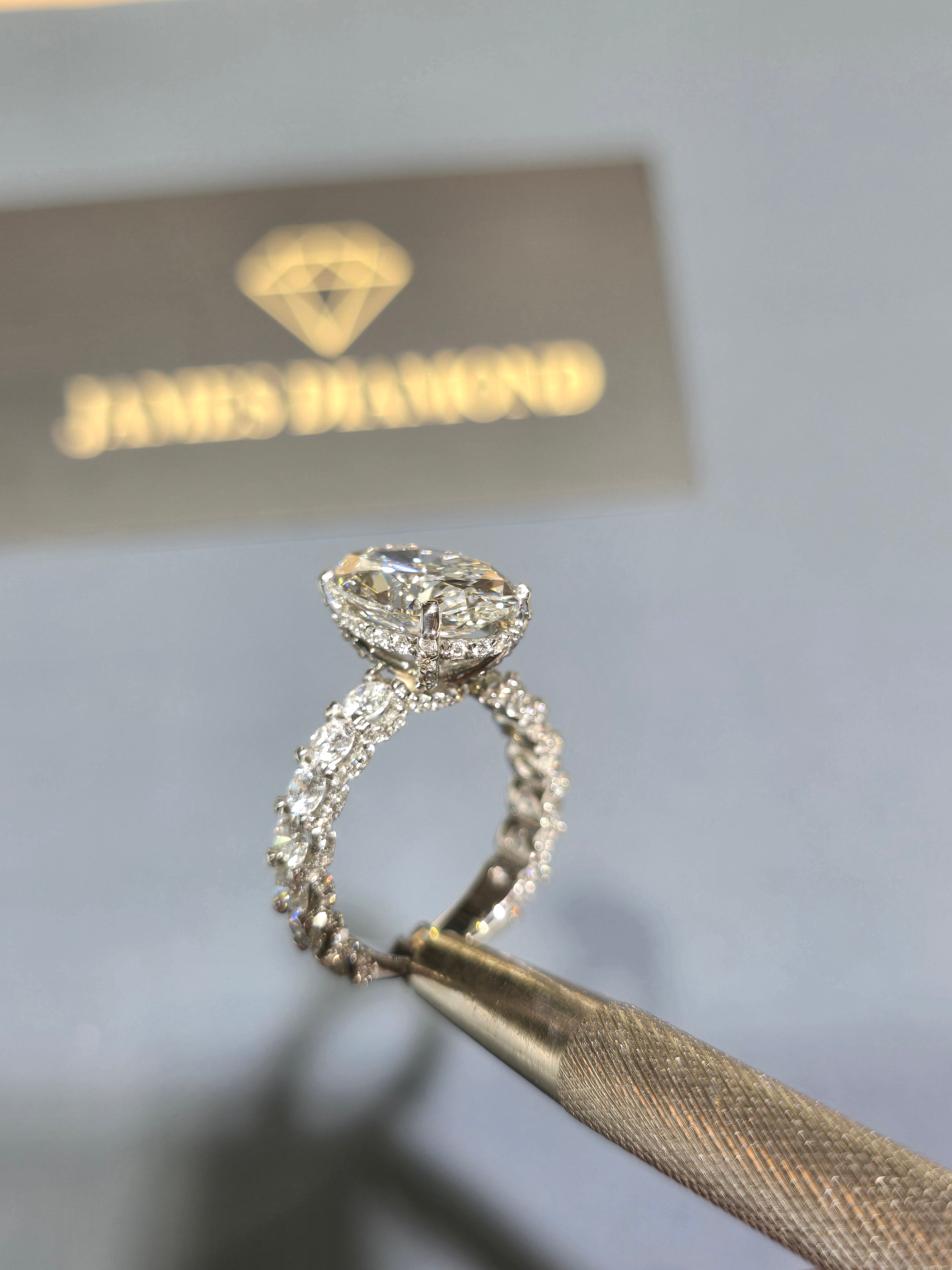 Oval Rings 💍 | It Real / Labgrown Diamond | F Color | VS+ Clarity | IGI Certified | 14K Gold