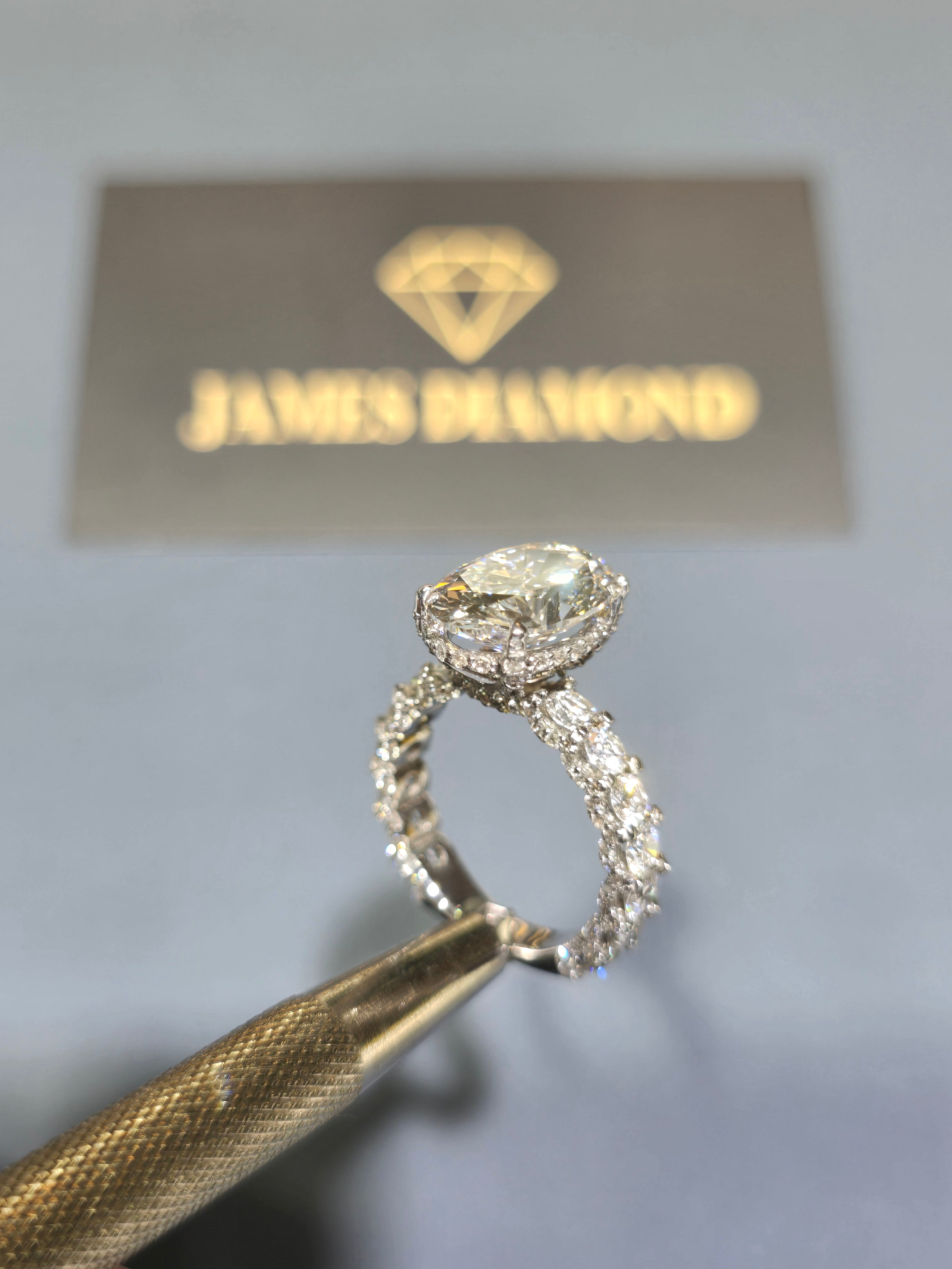 Oval Rings 💍 | It Real / Labgrown Diamond | F Color | VS+ Clarity | IGI Certified | 14K Gold