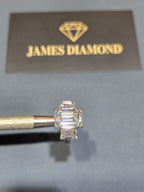Trinity Brilliance – Emerald Cut Diamond Three-Stone Ring