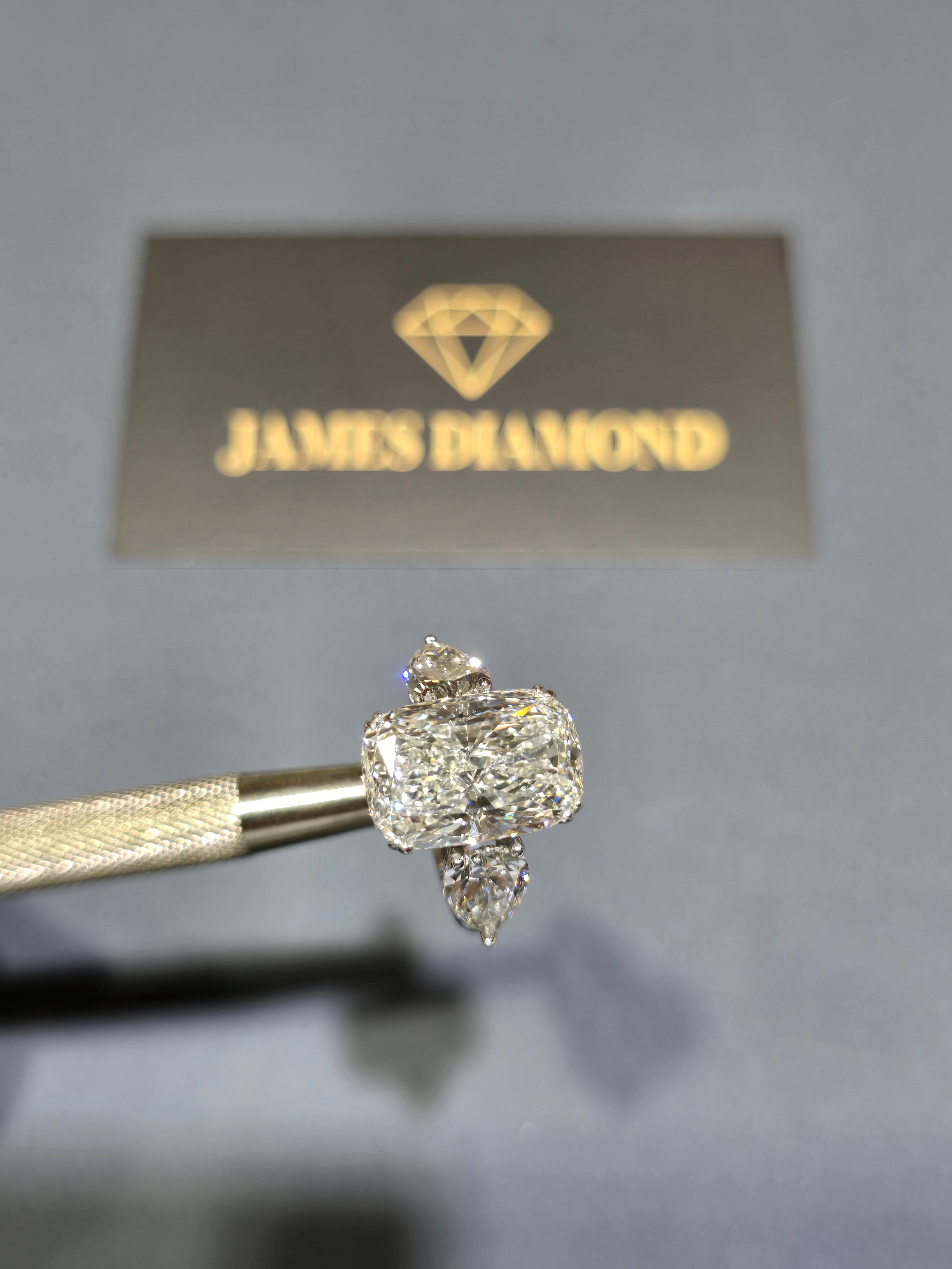 Hot design 💍 Cushion Cut Diamond Ring | EF Color | VS+ Clarity | IGI Certified | 14K Gold