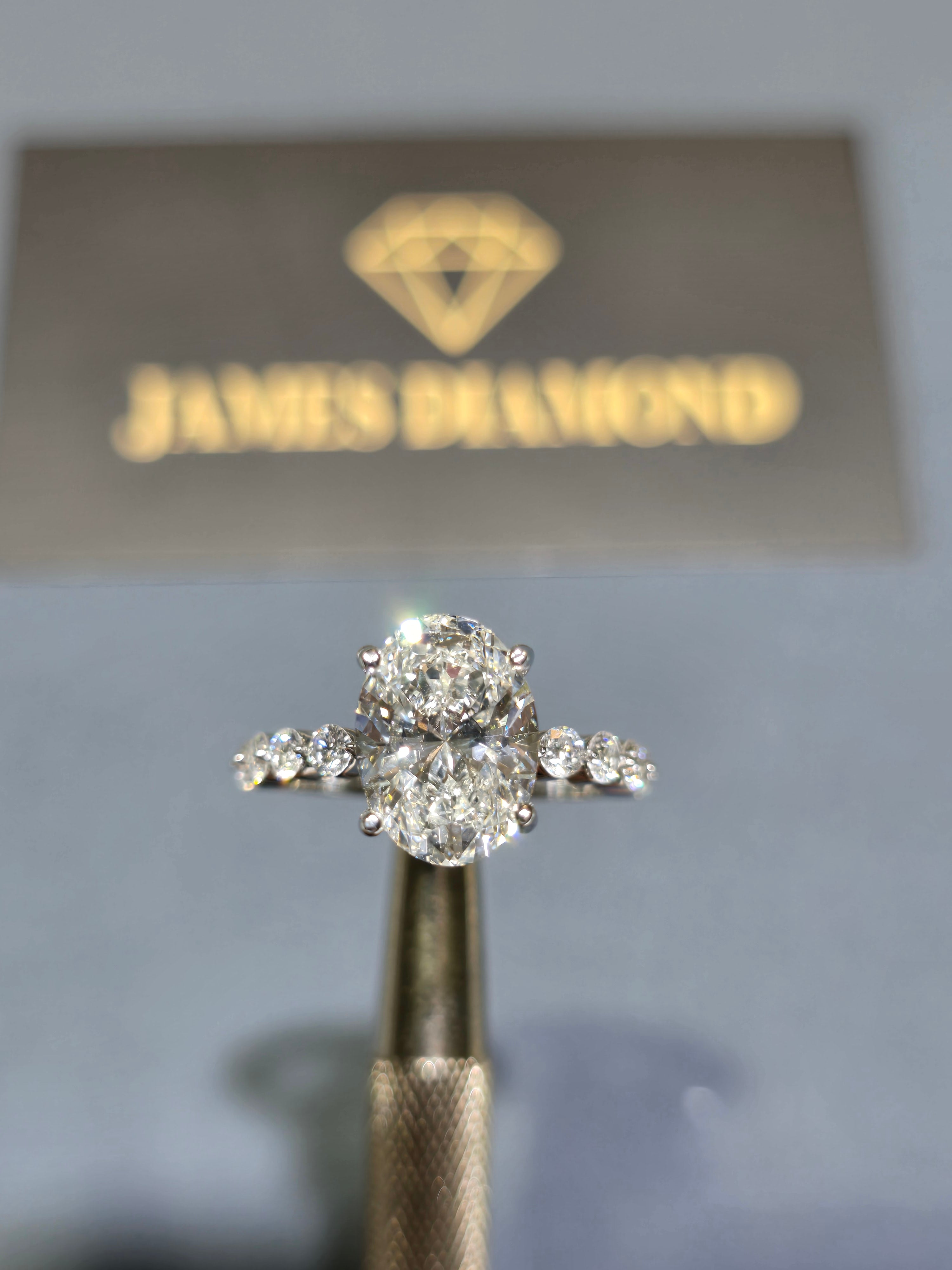 Oval Rings 💍| It Real / Labgrown Diamond | EF Color | VS+ Clarity | IGI Certified | 14K Gold