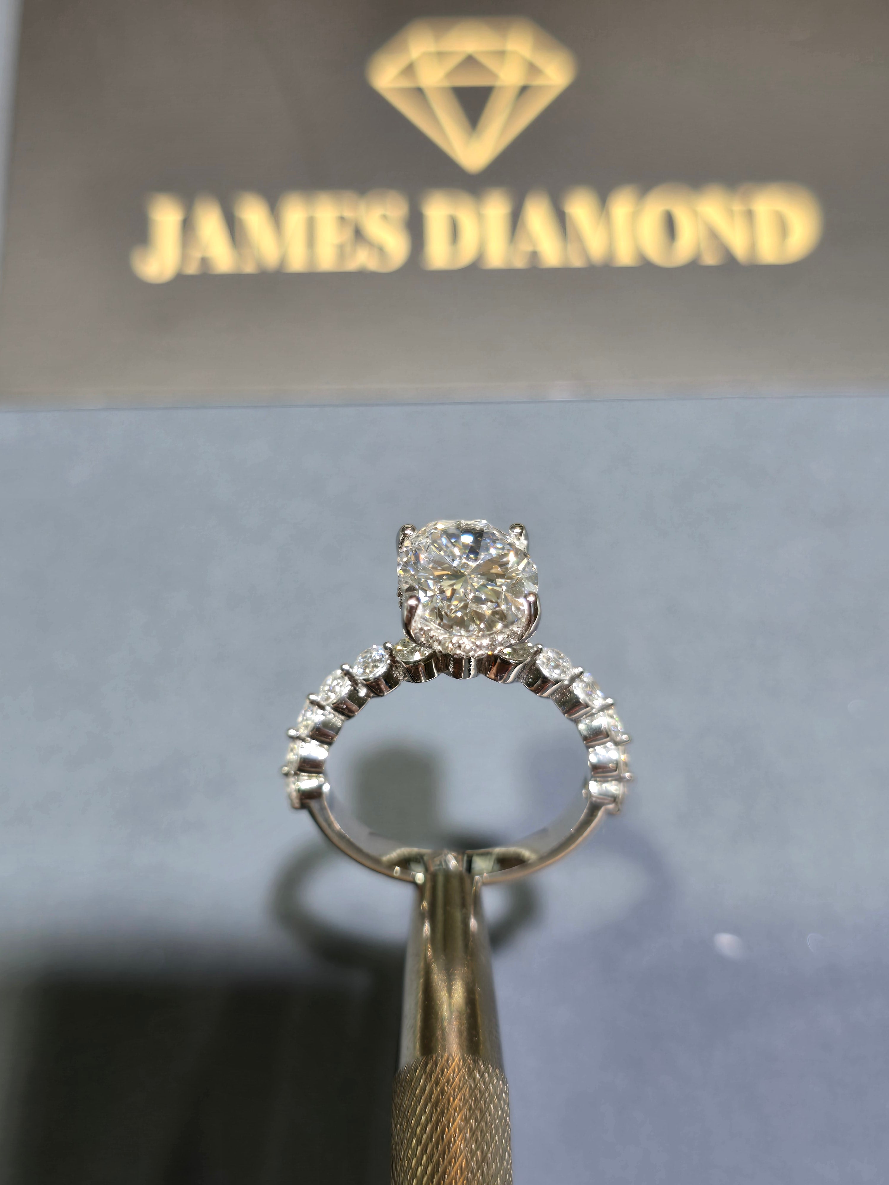 Oval Rings 💍| It Real / Labgrown Diamond | EF Color | VS+ Clarity | IGI Certified | 14K Gold