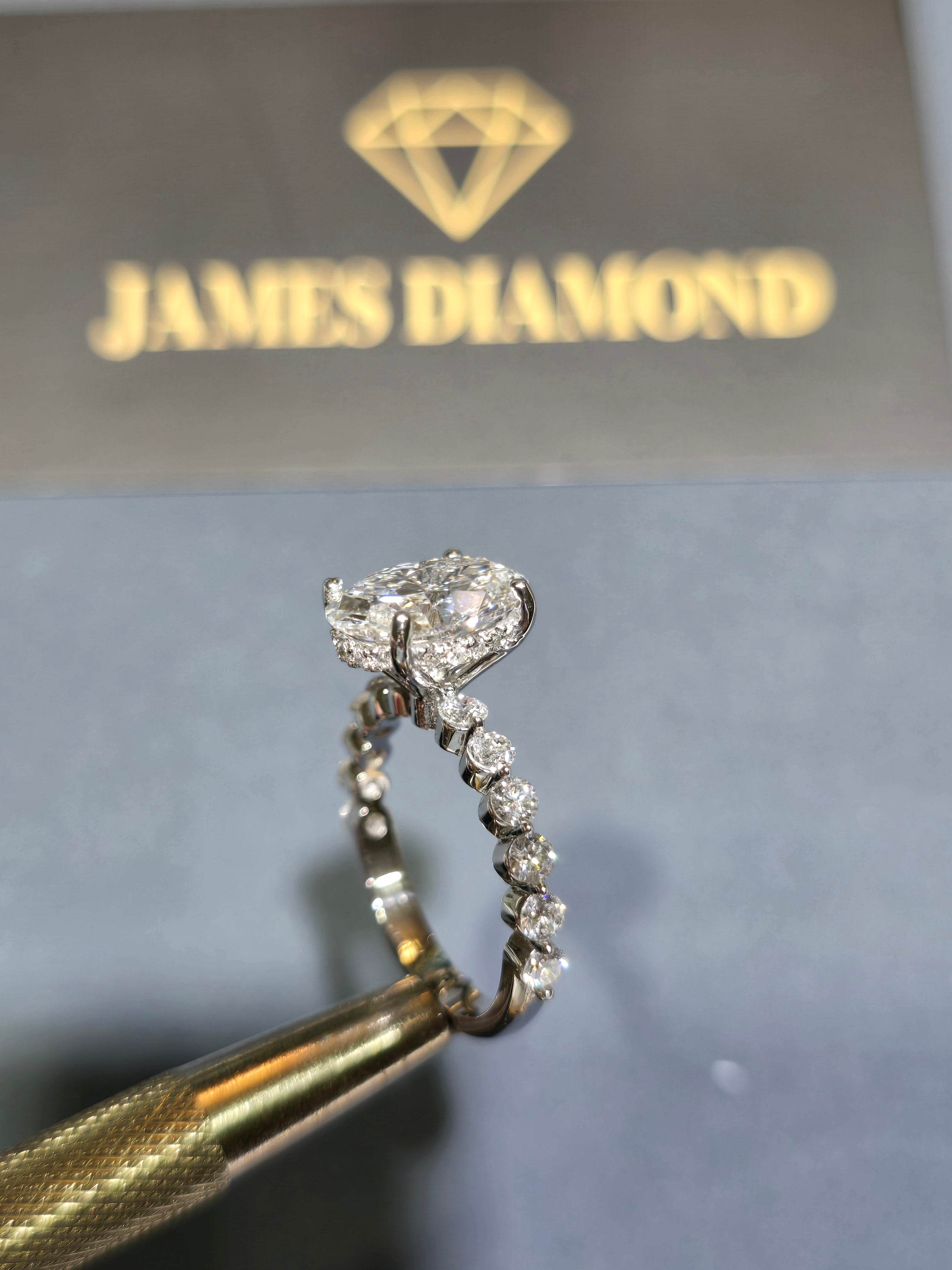 Oval Rings 💍| It Real / Labgrown Diamond | EF Color | VS+ Clarity | IGI Certified | 14K Gold