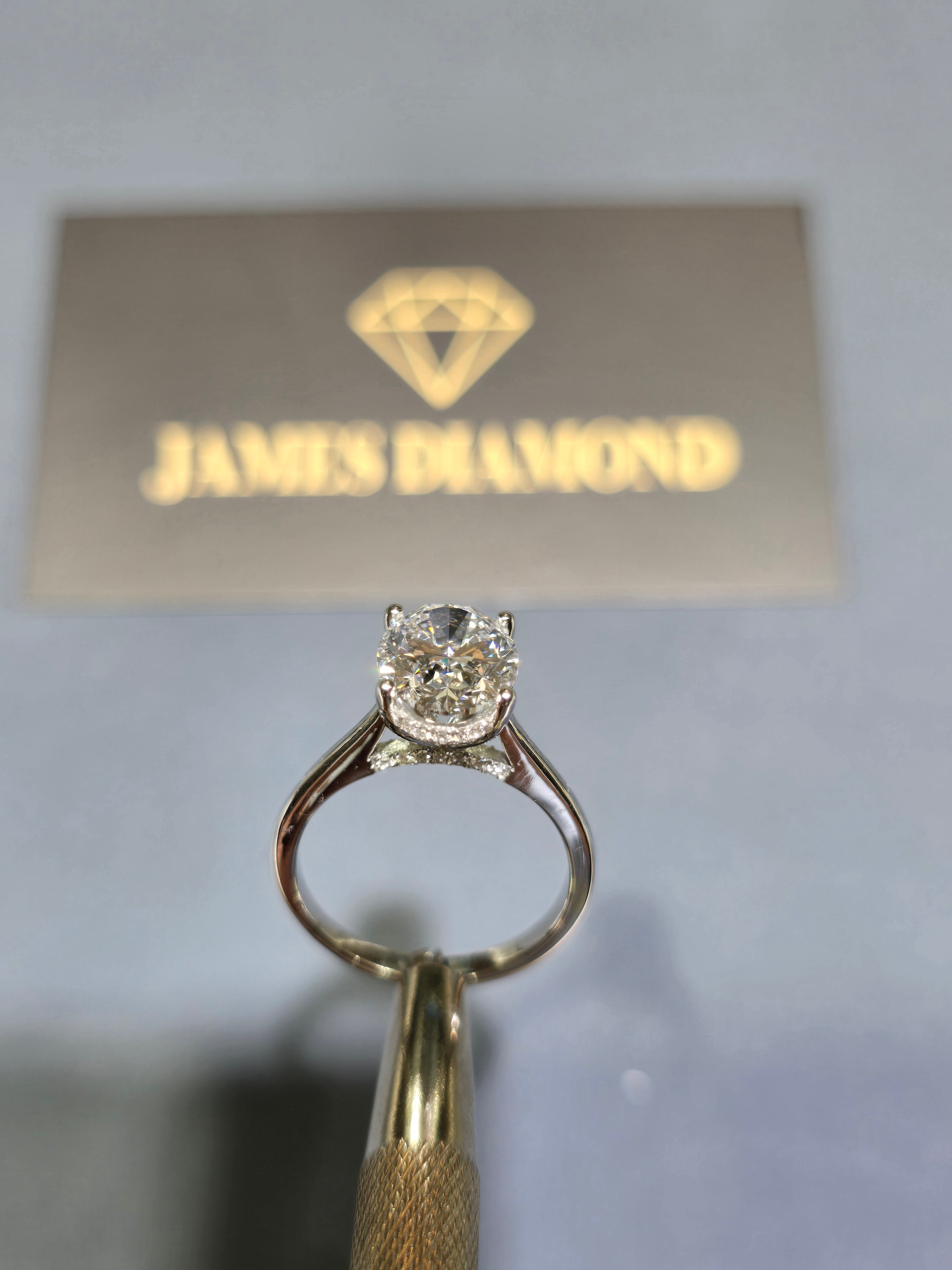 Oval Rings 💍| It Real / Labgrown Diamond | EF Color | VS+ Clarity | IGI Certified | 14K Gold