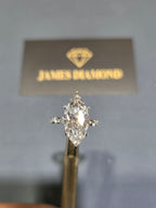 Marquise Cut Diamond Ring 💍 Beautiful Design 💍