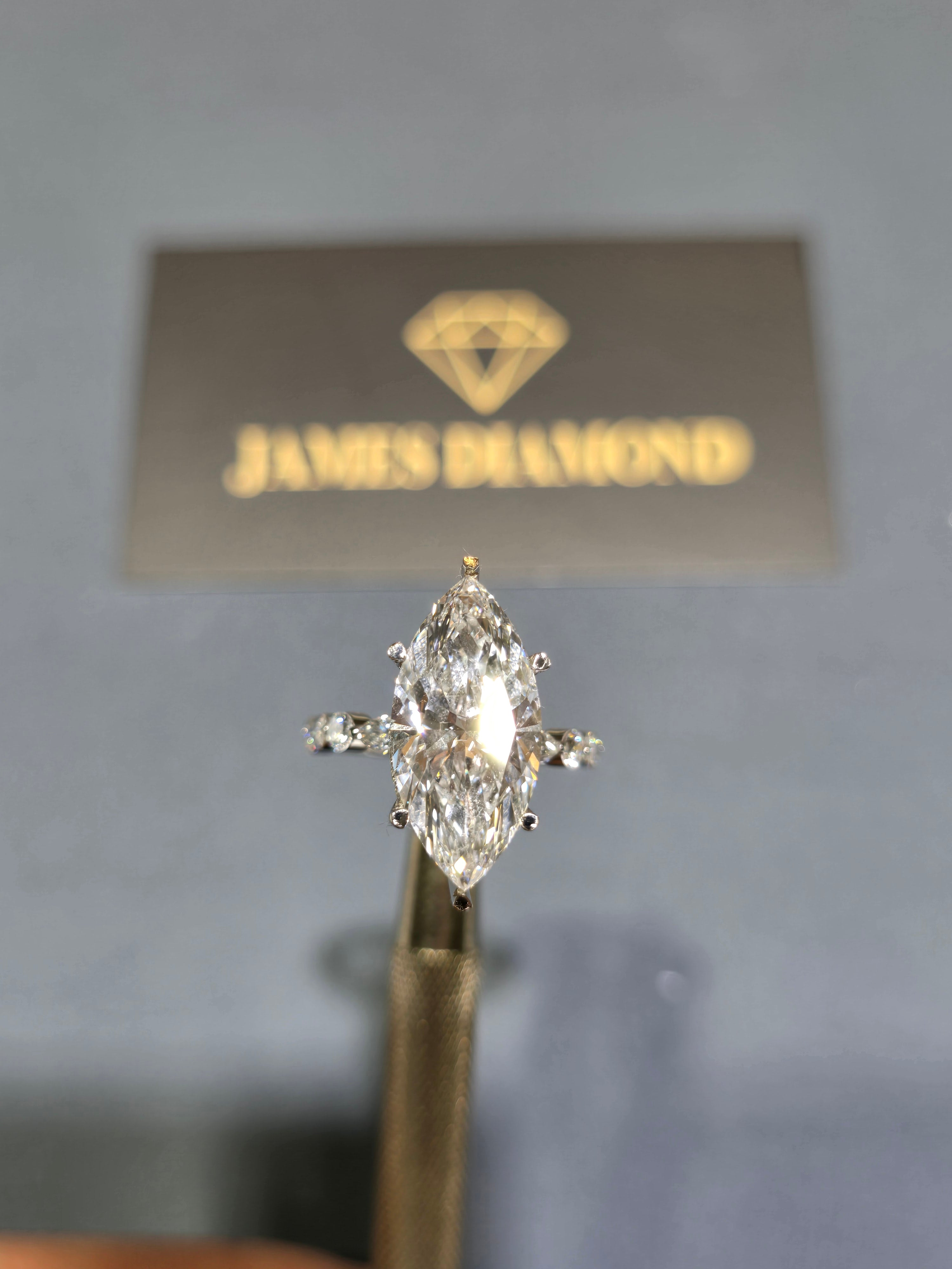 Marquise Cut Diamond Ring 💍 Beautiful Design 💍