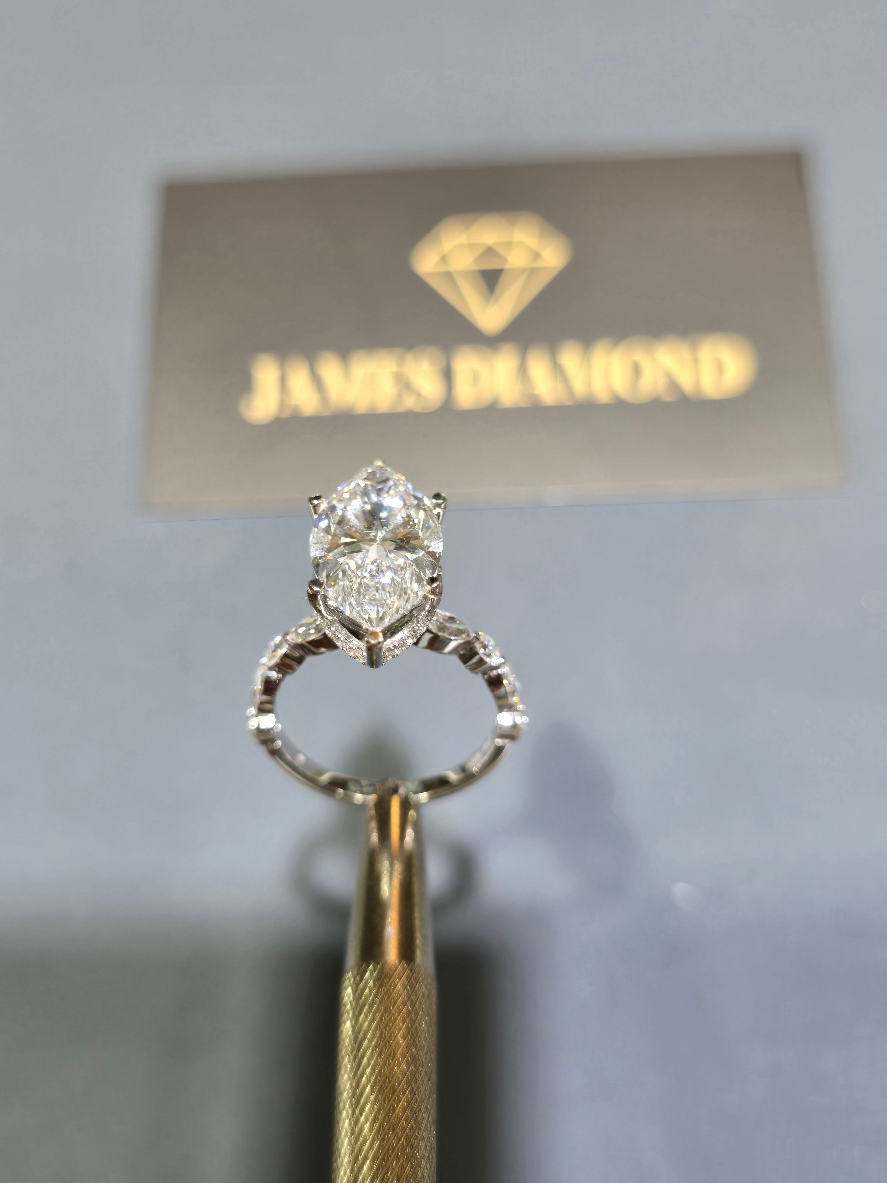 Marquise Cut Diamond Ring 💍 Beautiful Design 💍