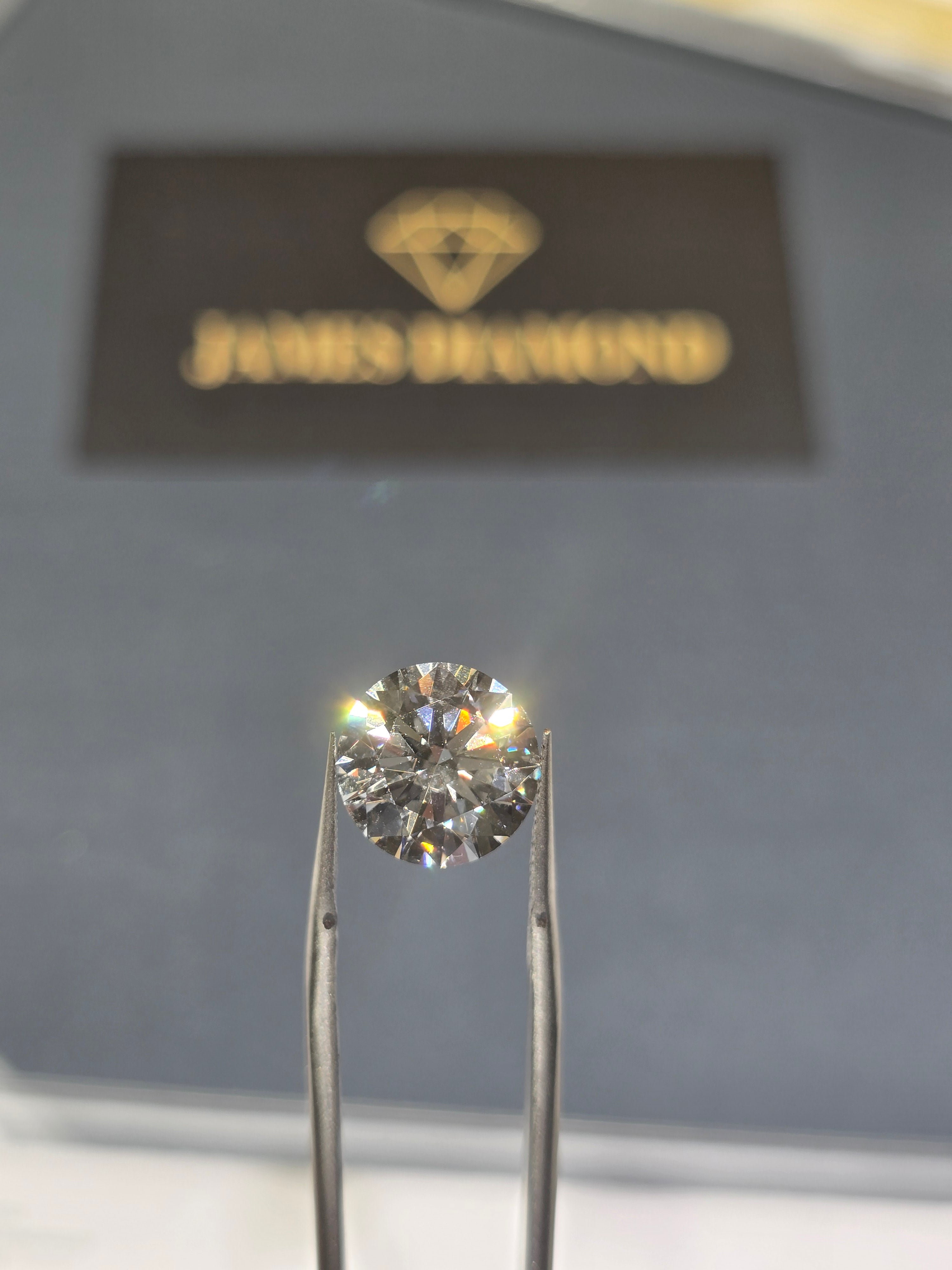 James Diamond Lab-Grown Round Brilliant 1.02ct D/VVS1 – IGI Certified – SKU 725518881