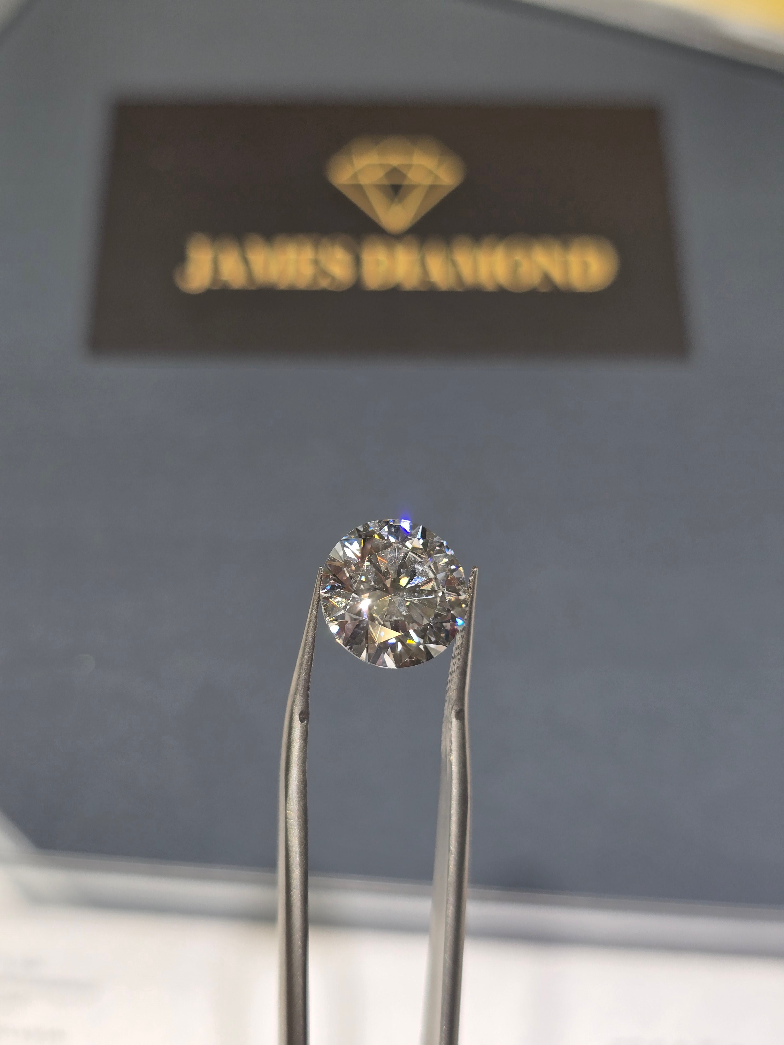 James Diamond Lab-Grown Round Brilliant 1.02ct D/VVS1 – IGI Certified – SKU 725518881