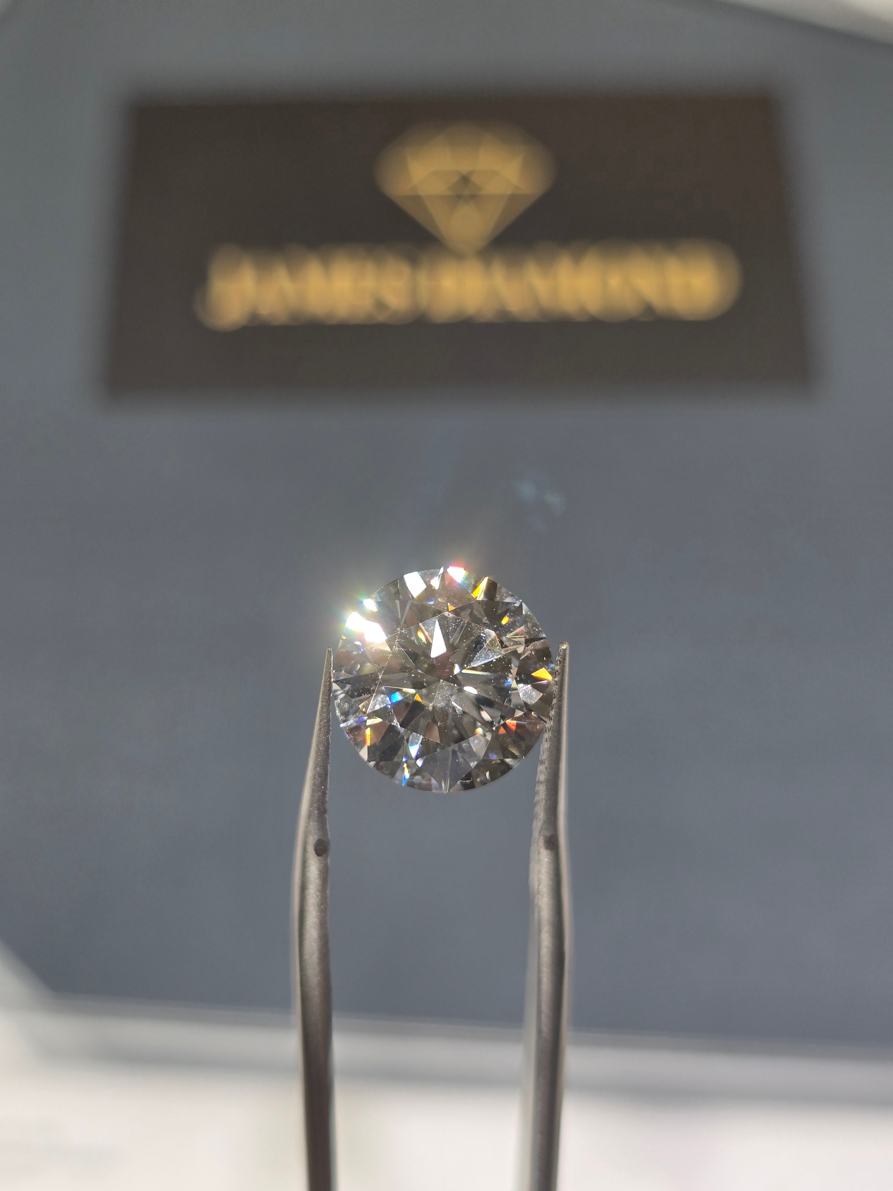 James Diamond Lab-Grown Round Brilliant 1.02ct D/VVS1 – IGI Certified – SKU 725518881