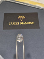 James Diamond Lab-Grown Oval Cut 2.09ct G/VVS2 – IGI Certified – SKU 692546430