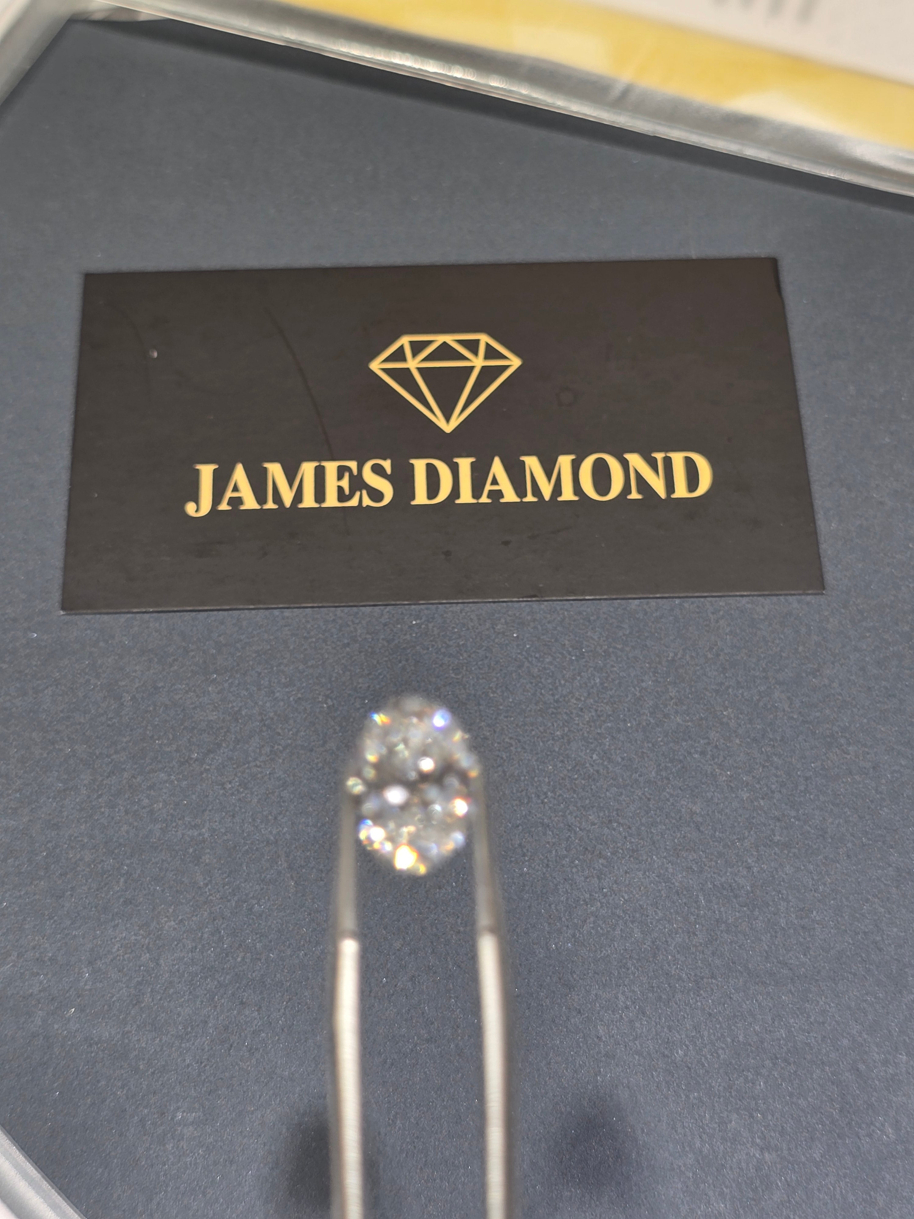 James Diamond Lab-Grown Oval Cut 1.59ct D/VS1 – IGI Certified – SKU 677555568