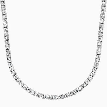 Tennis Necklace – 14k solid gold / 17 inch / All EF/VS+ 💎