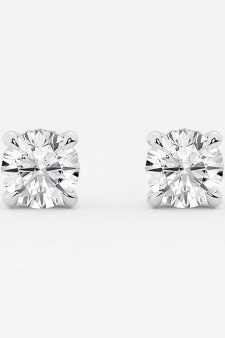 Solitaire Earrings
