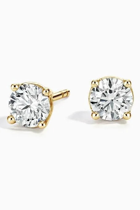 Solitaire Earrings