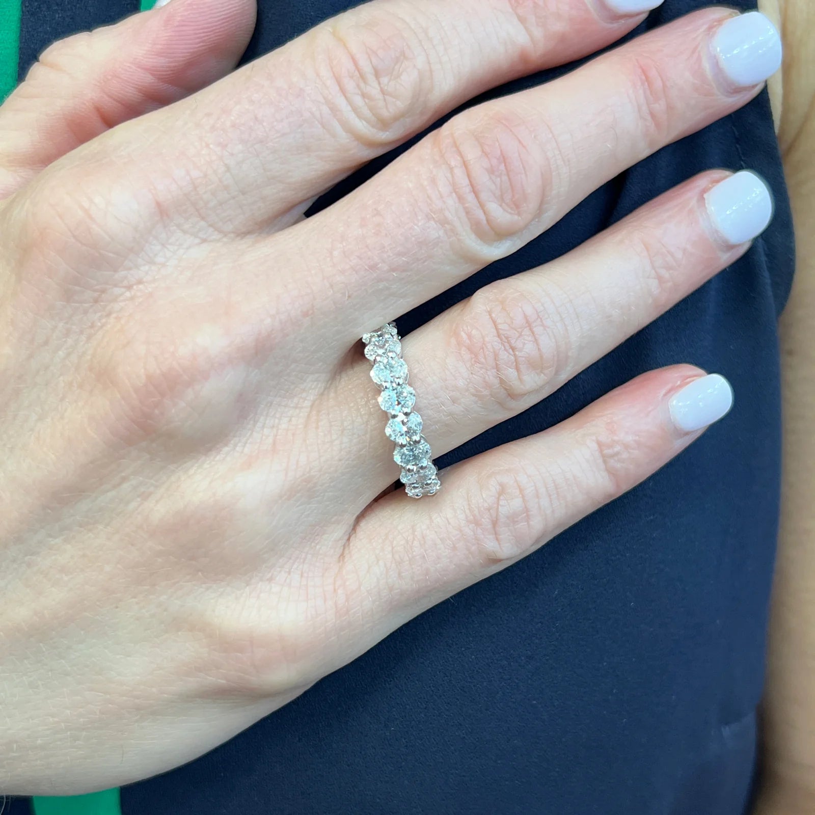 Enternity band Oval shape 💍