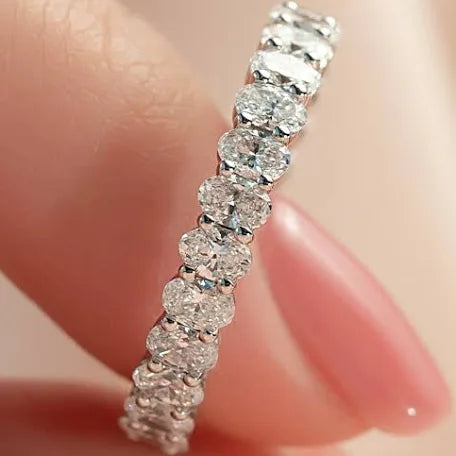 Enternity band Oval shape 💍
