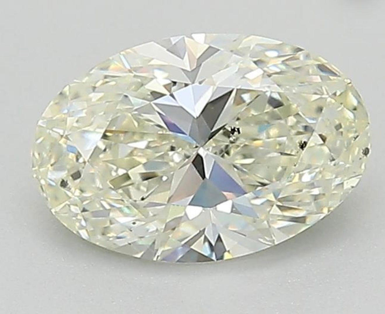 Natural Diamond / GIA Certificate 💎 Oval 1.01 carat L/Si1 💎