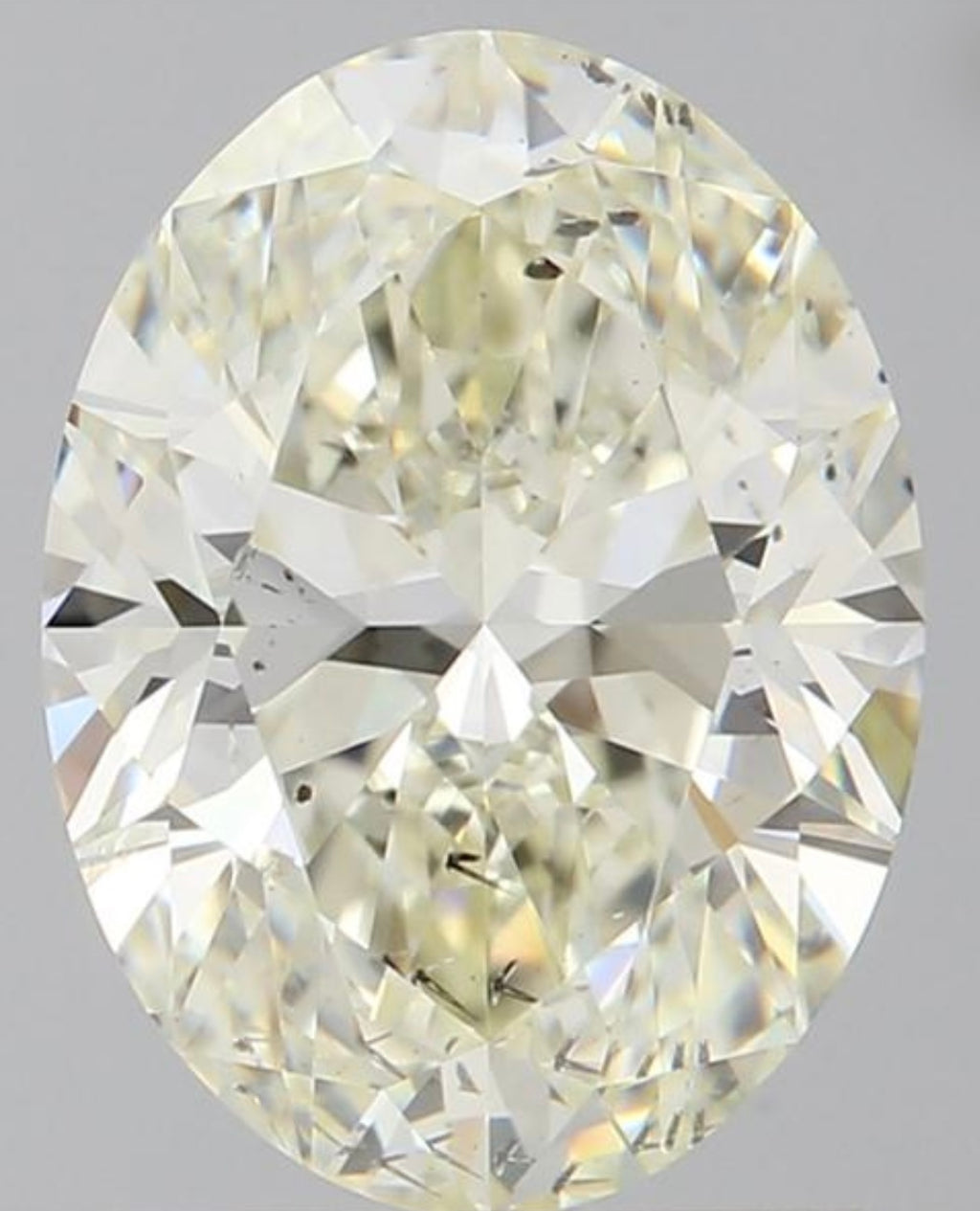 Natural Diamond / GIA Certificate 💎 Oval 2 carat M/Si 💥