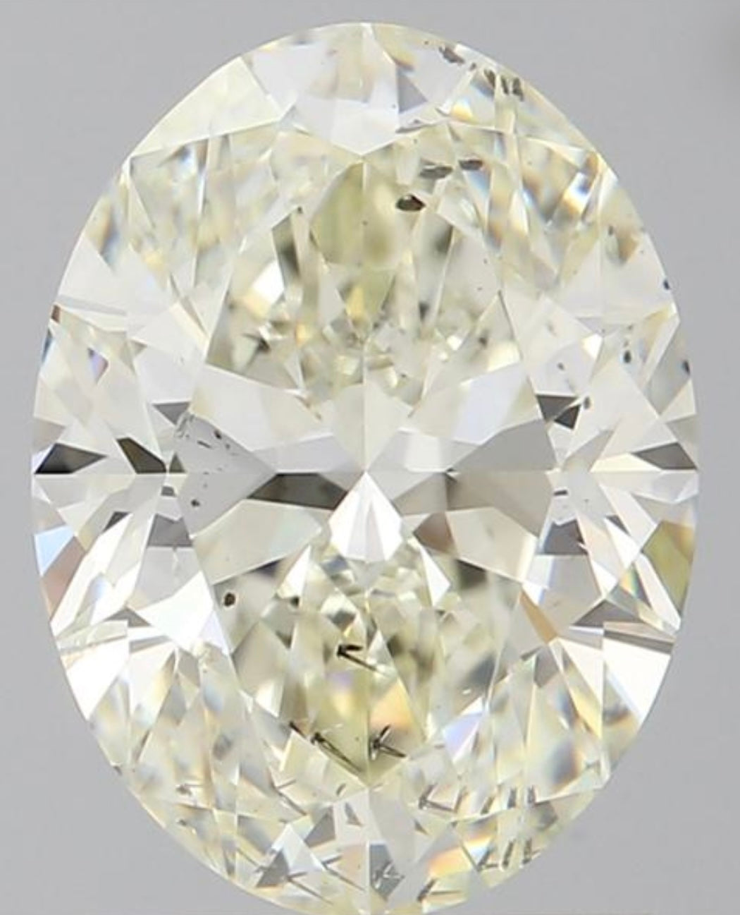 Natural Diamond / GIA Certificate 💎 Oval 2 carat M/Si 💥