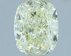 Natural Diamond 💎 Cushion shape - 2 carat light yellow/Si 💎