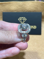 Luxury Round diamond design 💍 Center Diamond 5-6 carat 💎