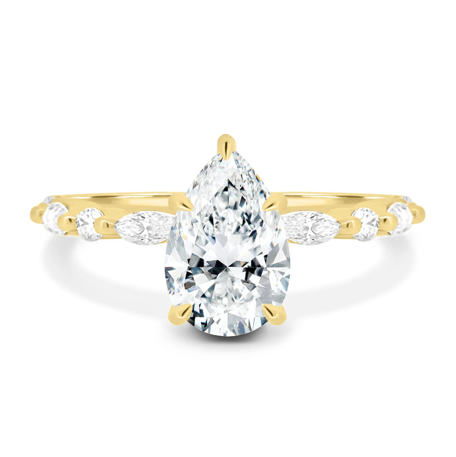 James Diamond Lab-Grown Pear Cut 1.73ct D/VS1 – IGI Certified – SKU 696593131