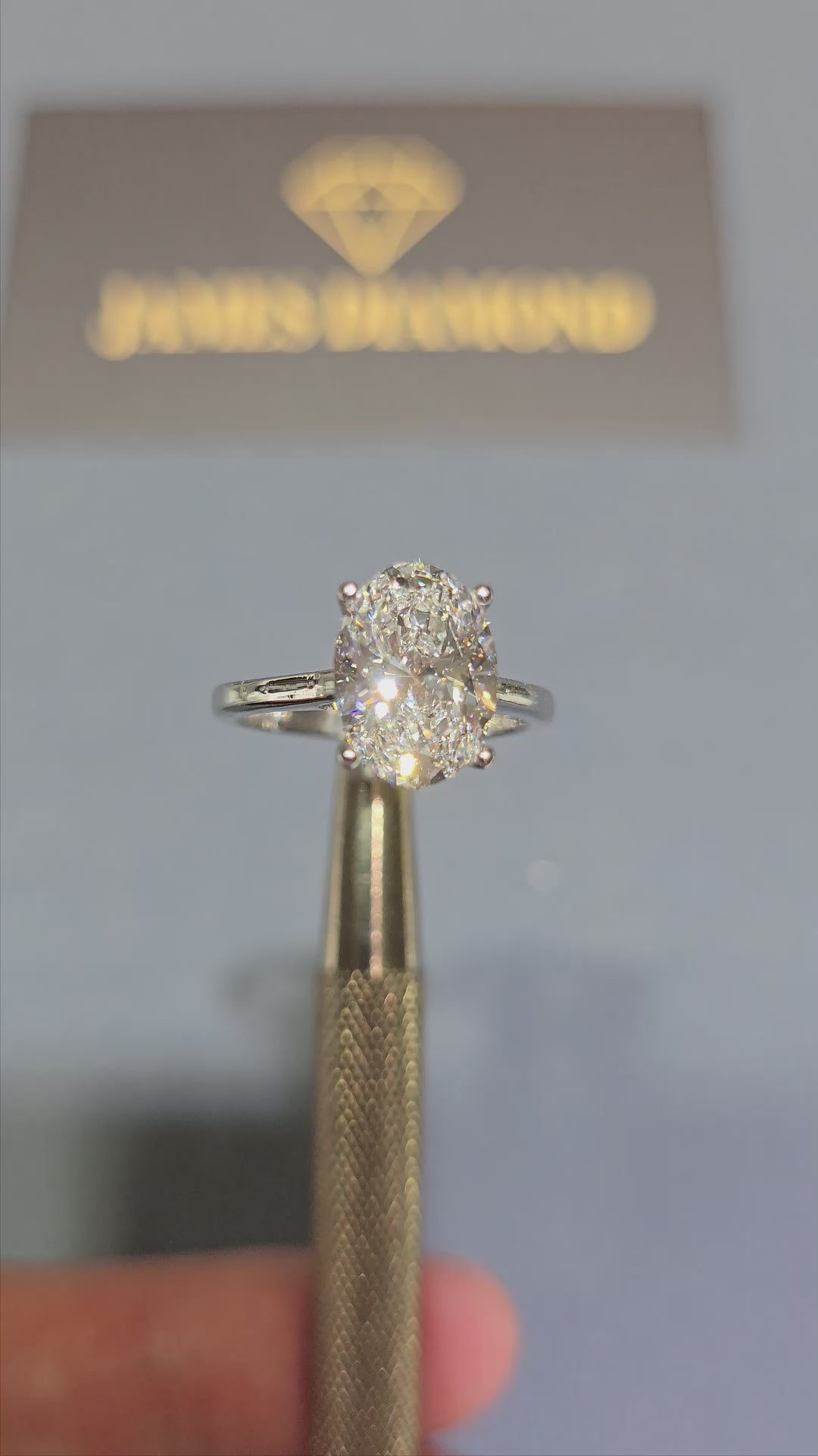 Oval Rings 💍| It Real / Labgrown Diamond | EF Color | VS+ Clarity | IGI Certified | 14K Gold