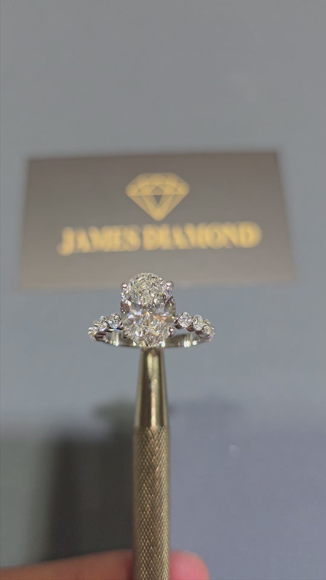 Oval Rings 💍| It Real / Labgrown Diamond | EF Color | VS+ Clarity | IGI Certified | 14K Gold