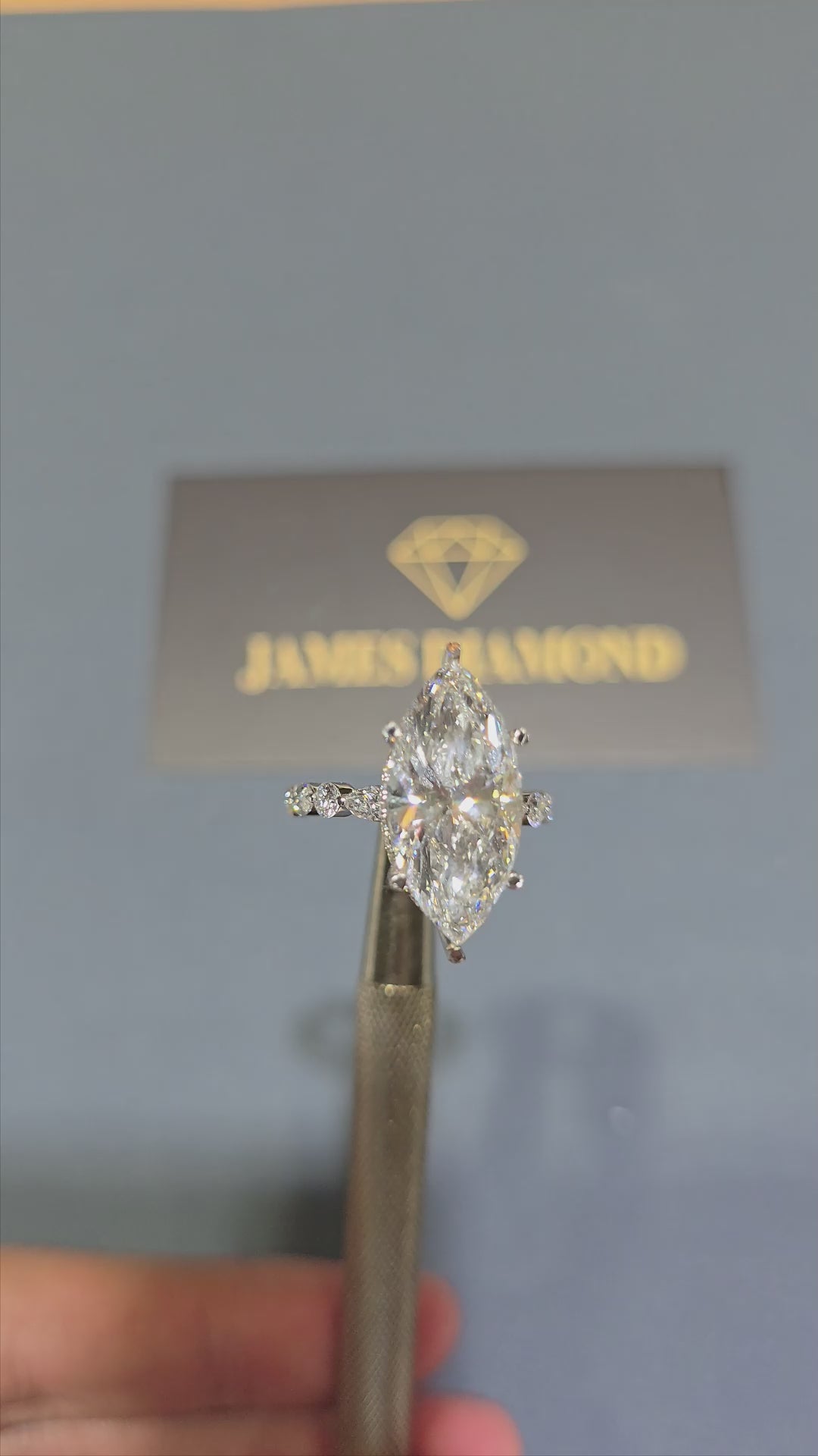 Marquise Cut Diamond Ring 💍 Beautiful Design 💍