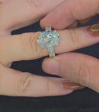Hot Design 💍 Oval ring / center oval 5 carat 💎