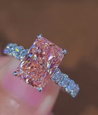 Fancy Pink Diamond 💍 Radiant shape 💎 Best price and quality 💍
