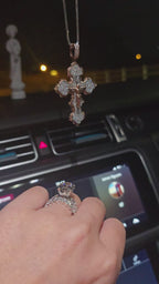 REAL DIAMOND 💎$6,800 💎 Oval Shape / Center Diamond 6 ct / IGI Cert ✨ Hot Deal