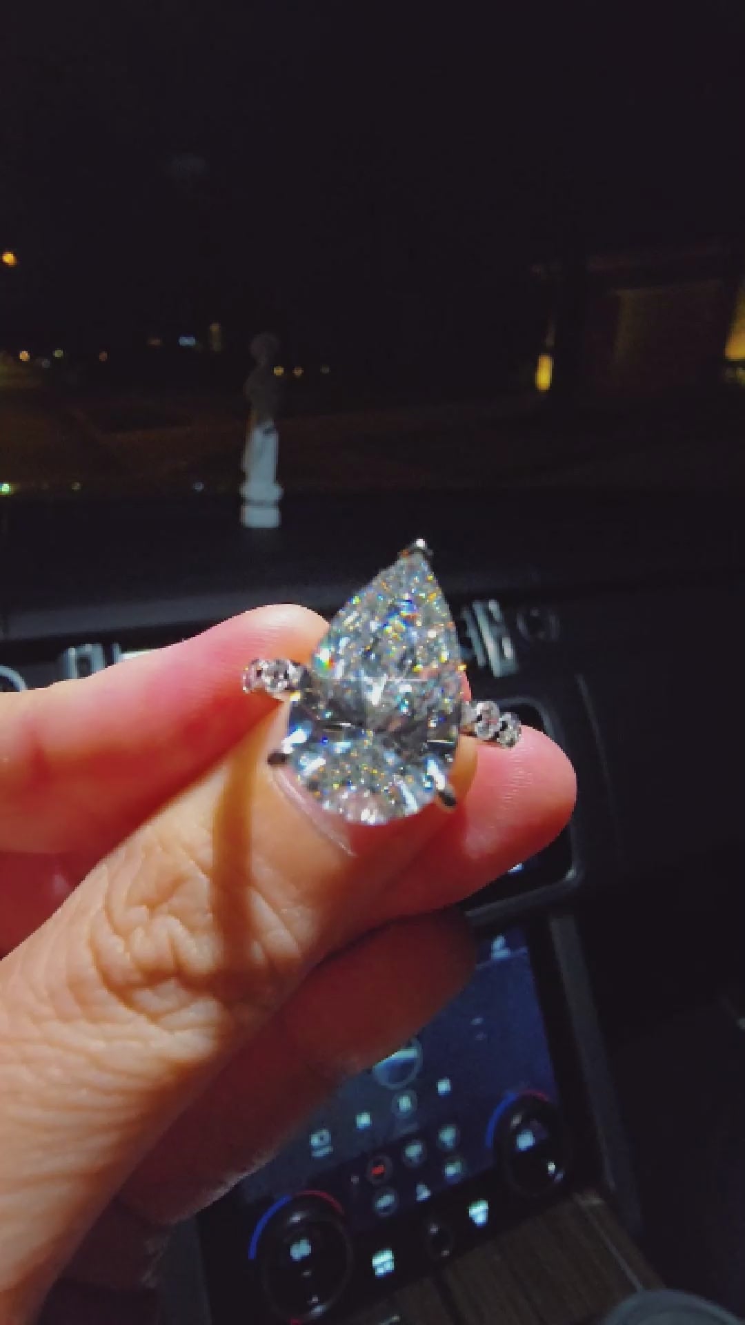 Per Diamond Engagement Ring 💍 | 5 Carat Center | IGI Certified | 14K Solid Gold | Real / Lab-Grown Diamond